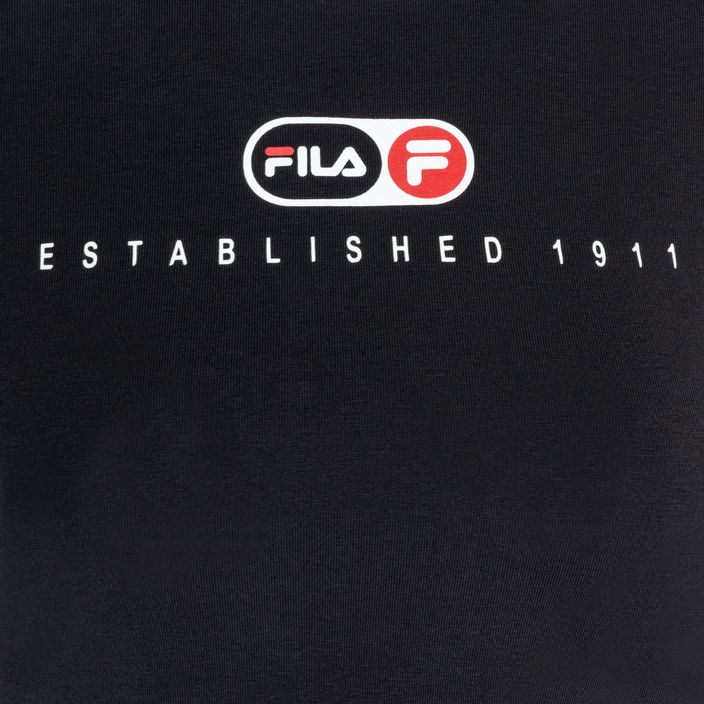 Футболка жіноча FILA Luverne Tight Ringer black 3