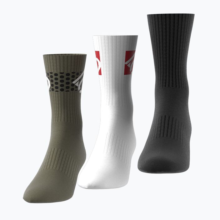 Шкарпетки adidas FIVE TEN Cushioned Crew Sock 3 pary olive strata/white/black 7