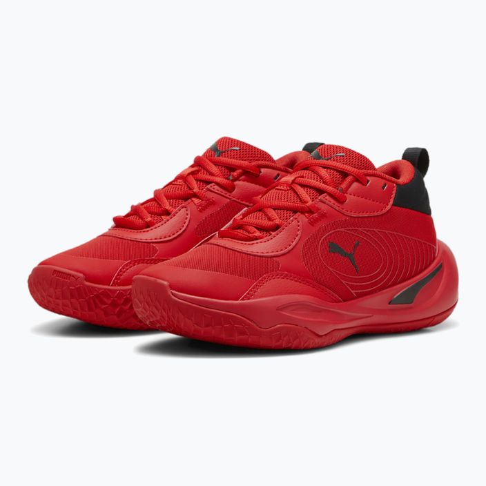 Кросівки для баскеболу дитячі PUMA Playmaker Pro JR for all time red/puma black