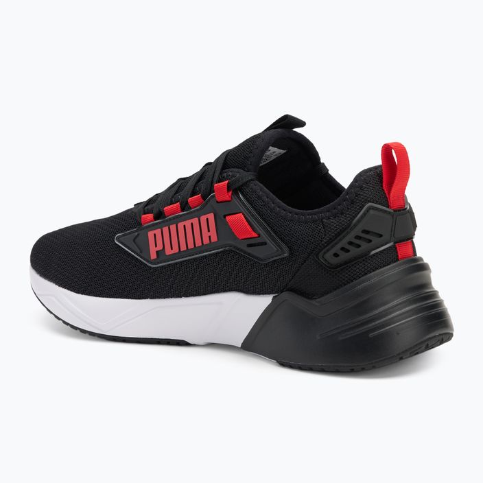 PUMA Retaliate 3 бігові кросівки puma чорні / на всі часи червоні 3