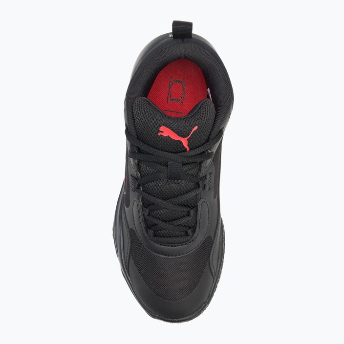 Кросівки для баскеболу дитячі PUMA Playmaker Pro JR puma black/for all time red 5