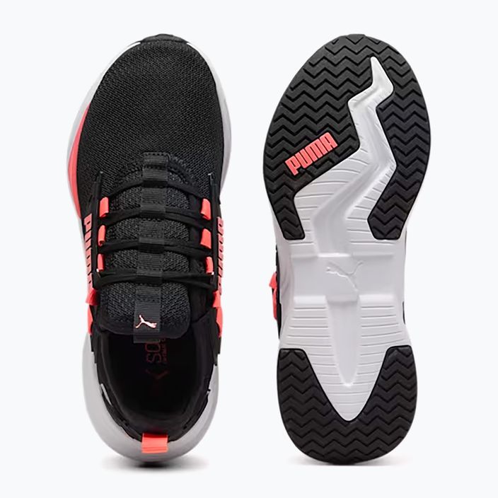 Кросівки для бігу PUMA Retaliate 3 puma black/puma white/sunset glow 4