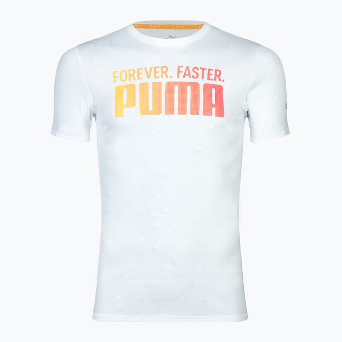 Футболка чоловіча PUMA Run Favorites Forever Faster TEE puma white