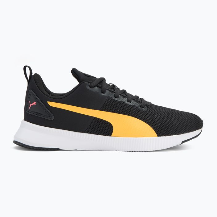 Кросівки для бігу PUMA Flyer Runner puma чорні/сонячний потік/захід сонця 2