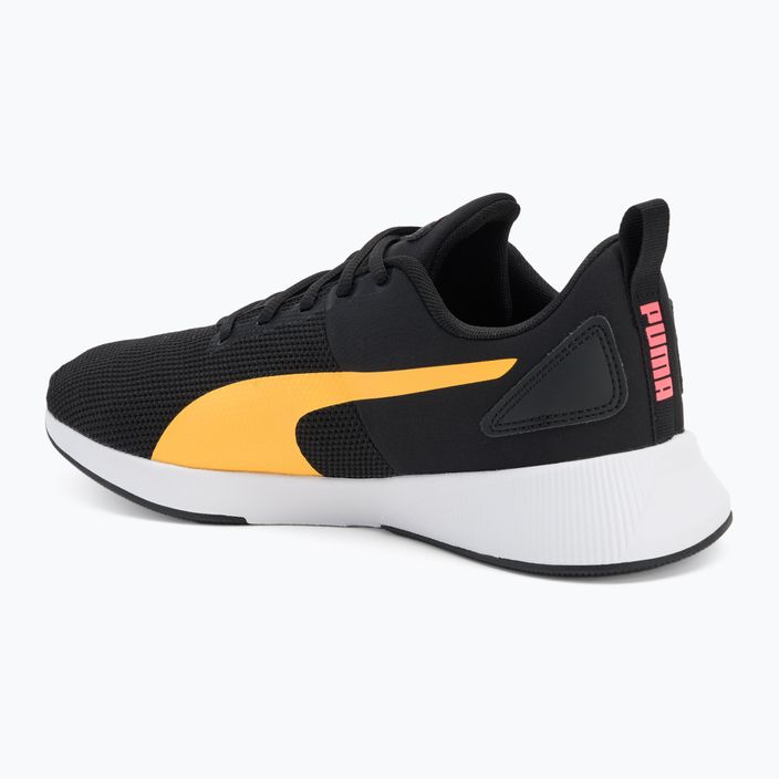 Кросівки для бігу PUMA Flyer Runner puma чорні/сонячний потік/захід сонця 3