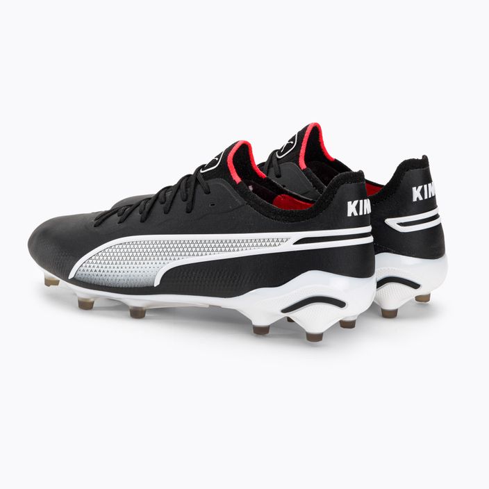 Футбольні бутси чоловічі PUMA King Ultimate Fg/Ag puma black/puma white 3