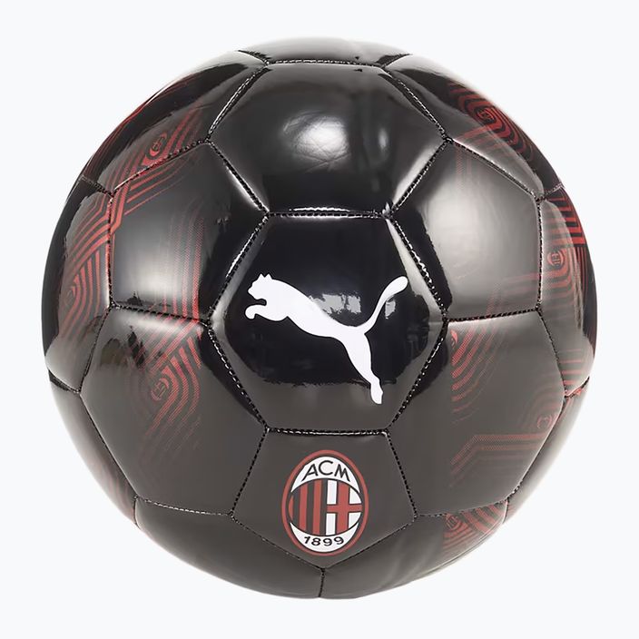PUMA AC Milan FtblCore футбольна пума чорний/назавжди червоний розмір 5 2