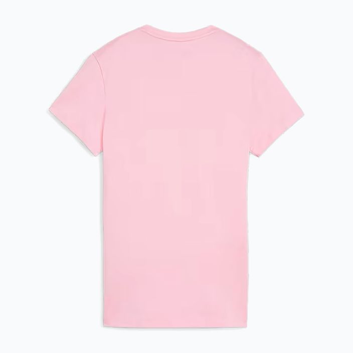 Футболка  жіноча PUMA ESS Logo Tee pink lilac 2