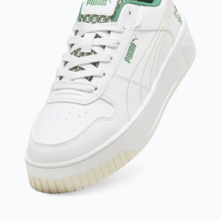 Кросівки жіночі PUMA Carina Street Blossom puma white/sugared almond/archive green 5