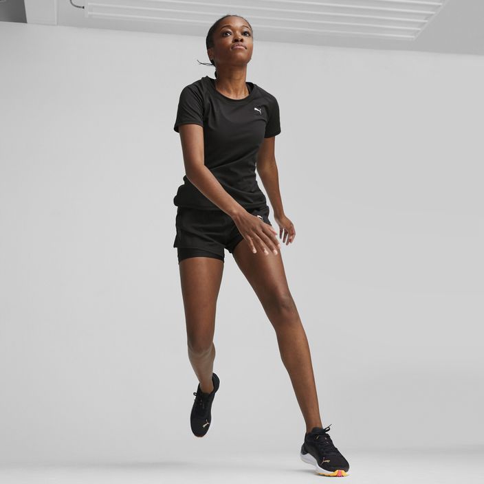 Футболка для бігу жіноча PUMA Run Cloudspun black 7