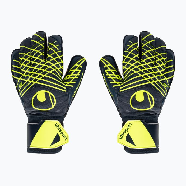 Рукавиці воротарські uhlsport Prediction Soft Pro black/white/fluo orange