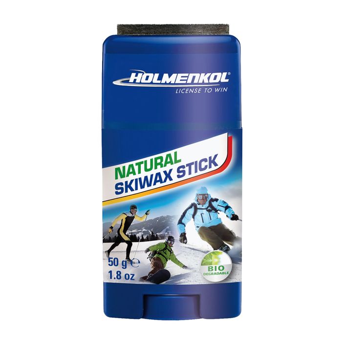 Мастило для лиж HOLMENKOL Natural Ski Wax Stick 50г 24018 2
