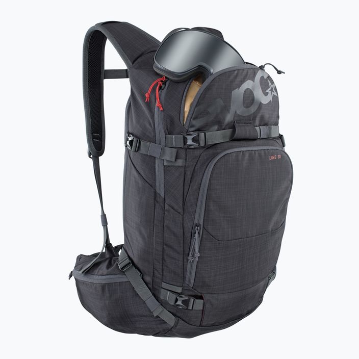 Рюкзак для скітурнгу EVOC Line 30 heather carbon grey 3