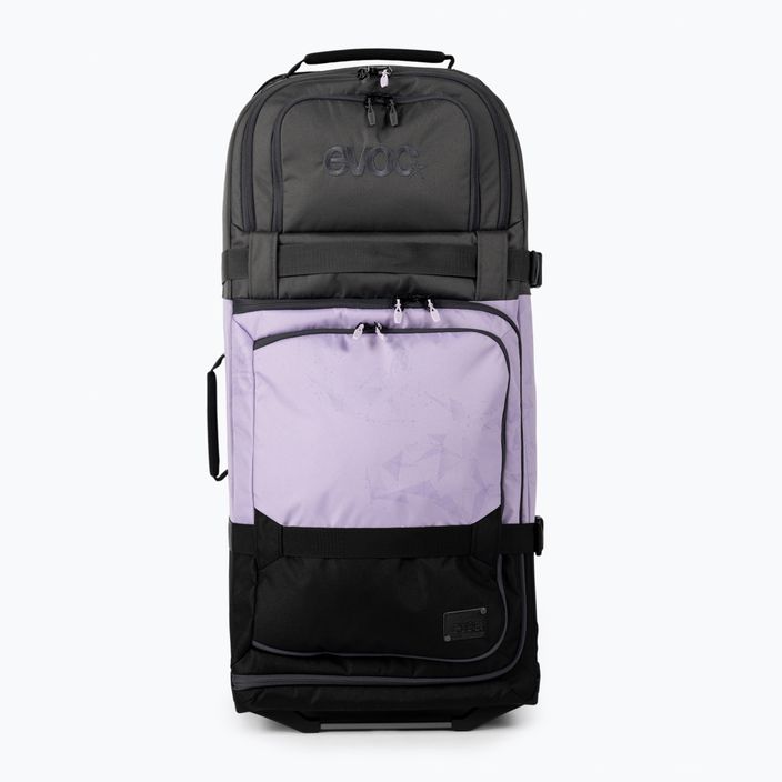 Валіза дорожня EVOC World Traveller 125 l carbon grey/purple rose/black 2