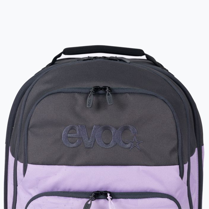 Валіза з відстібним рюкзаком EVOC Terminal 40 + 20 l carbon grey/purple rose/black 4
