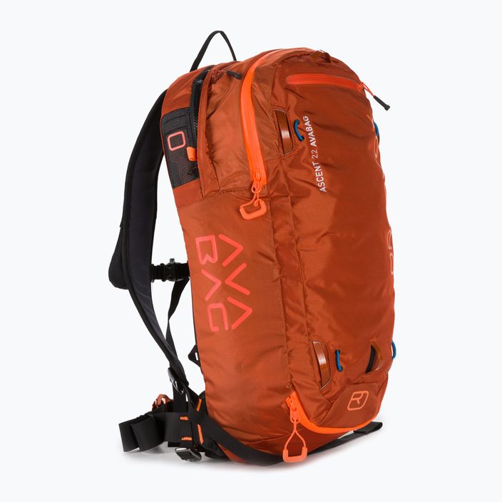 Рюкзак лавинний Ortovox Ascent Avabag 22 л помаранчевий 4610800003 2