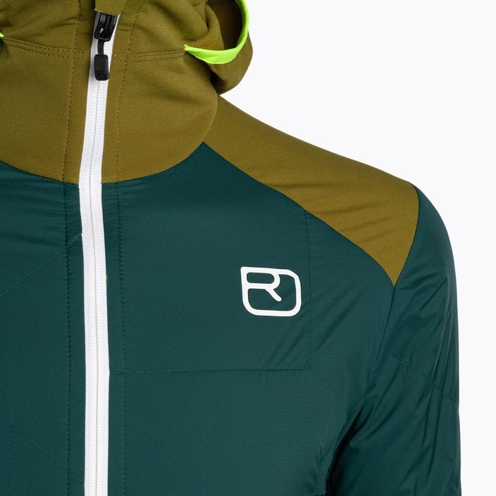 Куртка для скітуру чоловіча ORTOVOX Sw Col Becchei Hybrid зелена 6011300006 3
