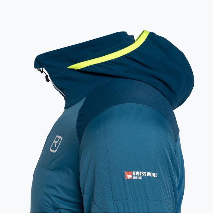Куртка для скітуру чоловіча ORTOVOX Sw Col Becchei Hybrid блакитна 6011300011 5