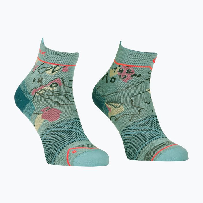 Шкарпетки трекінгові жіночі ORTOVOX Alpine Light Quarter кольорові 5479100002