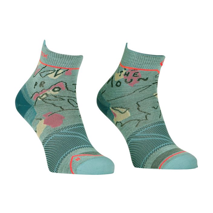 Шкарпетки трекінгові жіночі ORTOVOX Alpine Light Quarter кольорові 5479100002 2