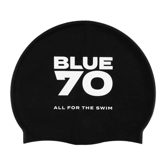 Шапочка для плавання BlueSeventy Silicone Swim Cap black 2