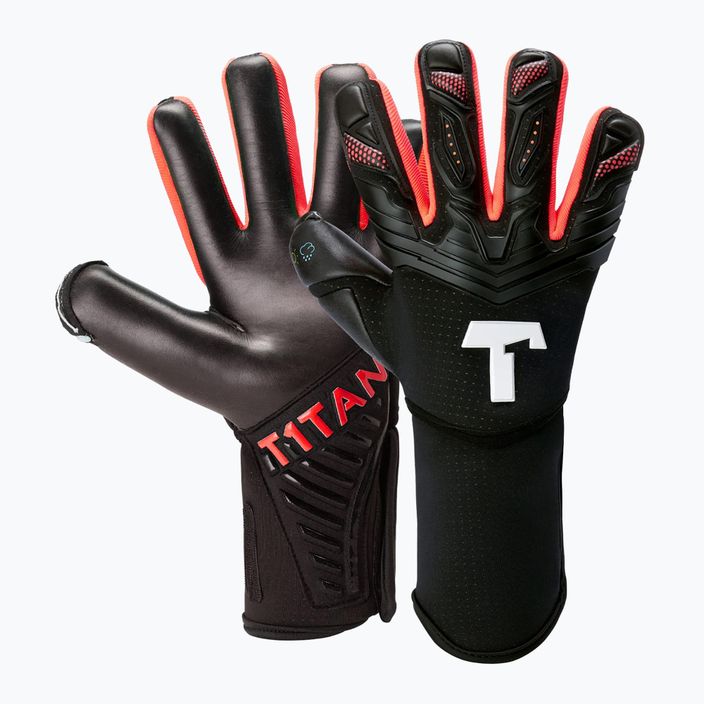 Воротарські рукавиці T1TAN Alien Black Energy 2.0 FP чорного кольору