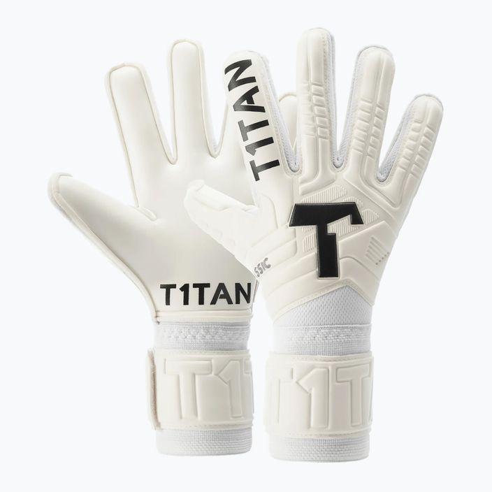 Воротарські рукавиці T1TAN Classic 1.0 White-Out білі