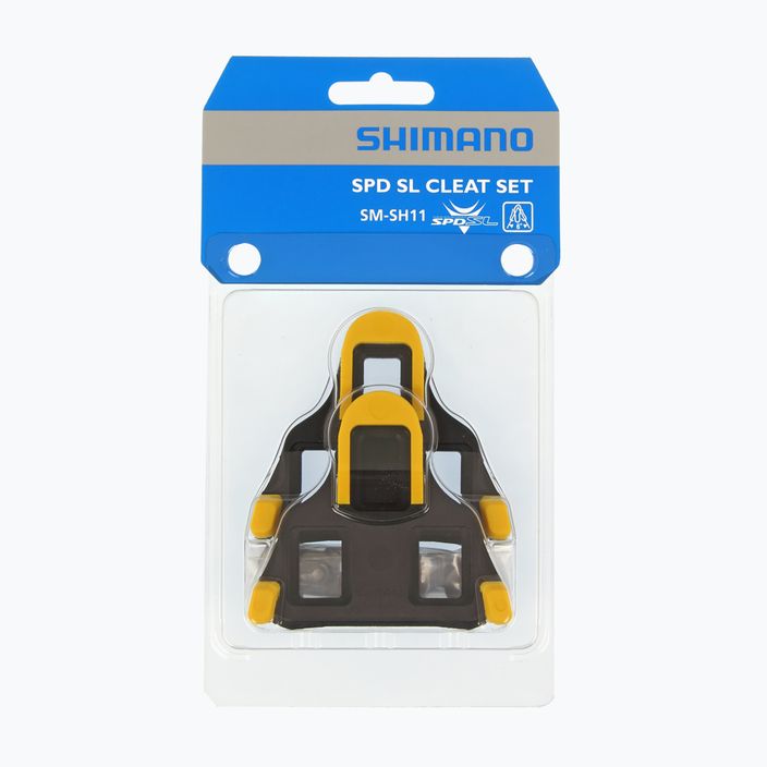 Шипи для педалей Shimano SMSH11 SPD-SL жовте Y42U98010 4