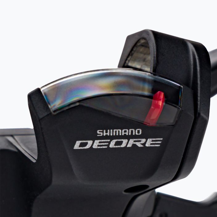 Велосипедний важіль перемикання передач лівий Shimano SL-M6000 чорний ISLM6000LB 5