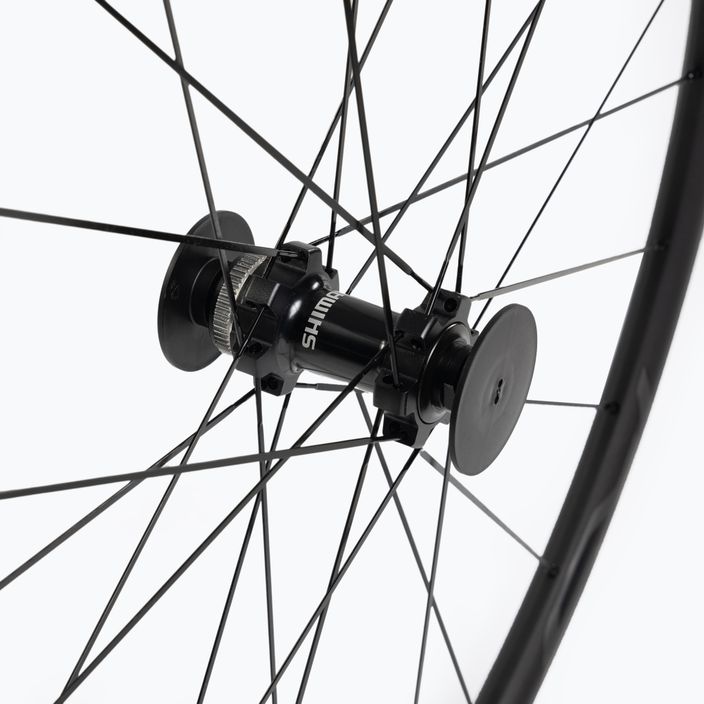 Переднє велосипедне колесо Shimano WH-RS370-TL чорне 3