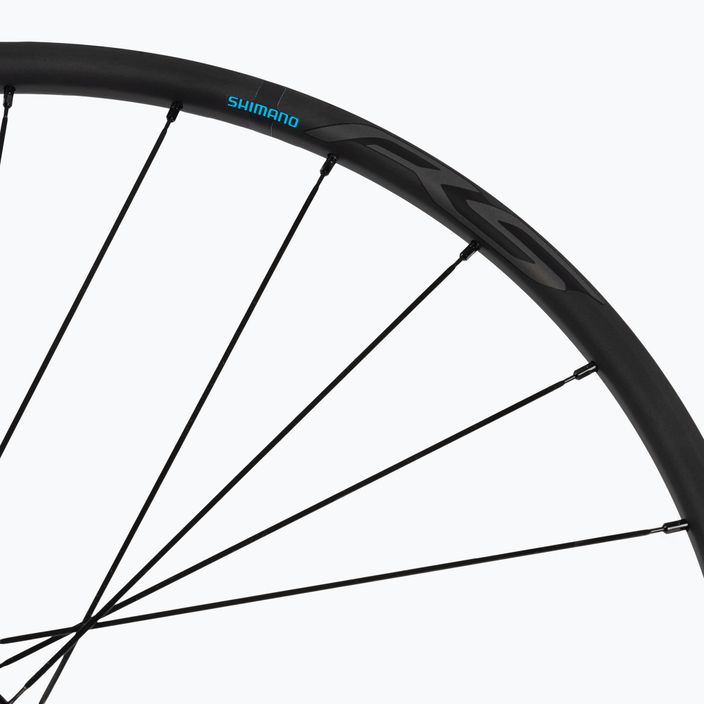 Переднє велосипедне колесо Shimano WH-RS370-TL чорне 5