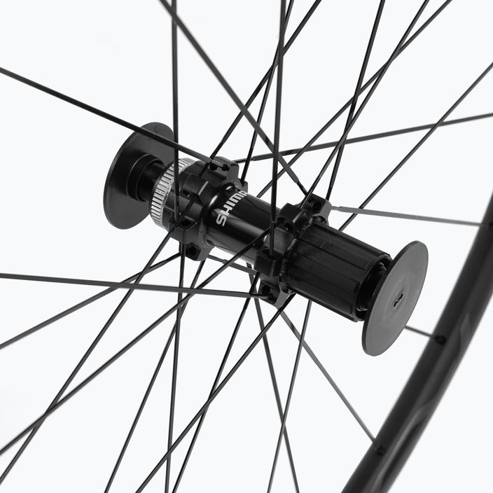 Заднє велосипедне колесо Shimano WH-RS370-TL чорне 3