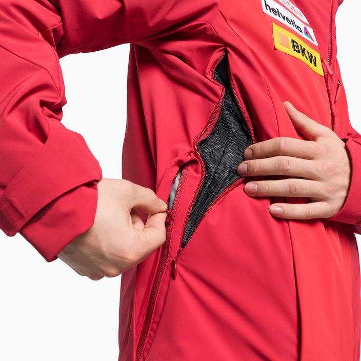 Куртка лижна чоловіча Descente Swiss National Team Replica dark red 14