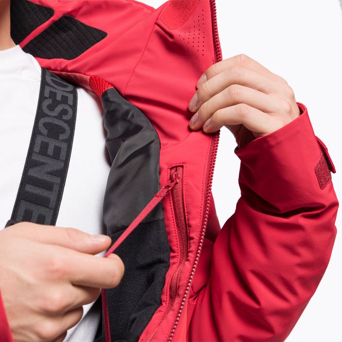 Куртка лижна чоловіча Descente Swiss National Team Replica dark red 15