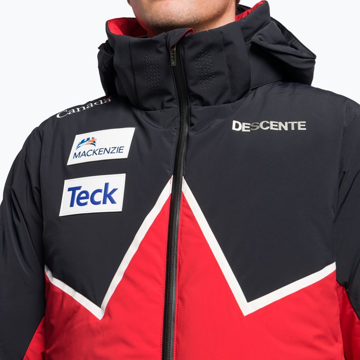 Куртка лижна чоловіча Descente Csx Replica electric red/black 6