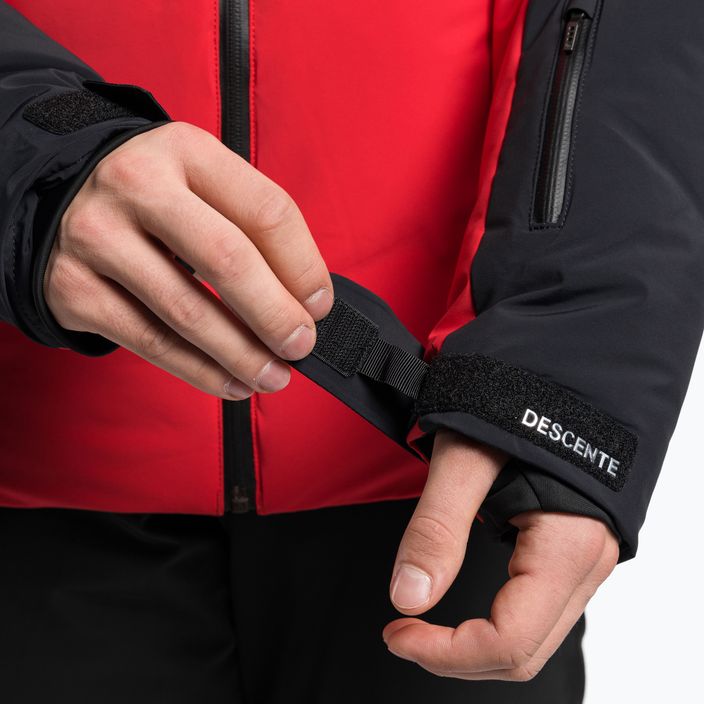 Куртка лижна чоловіча Descente Csx Replica electric red/black 9