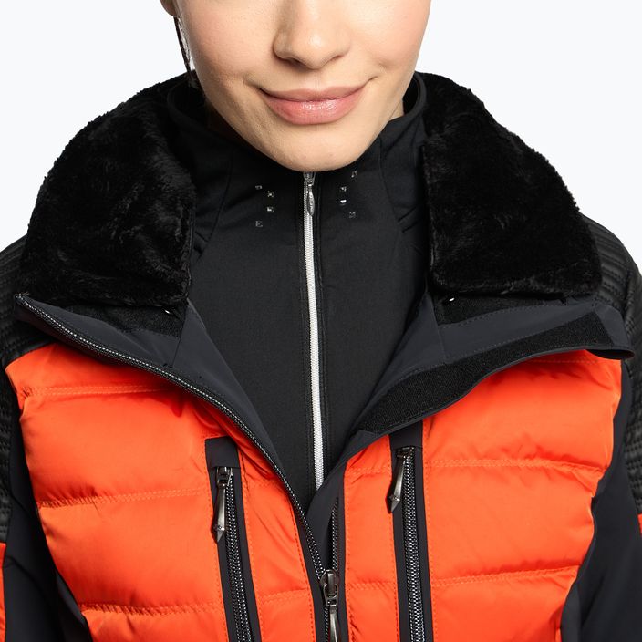 Куртка лижна жіноча Descente Rozetta momiji orange 6