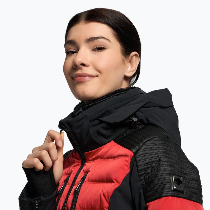 Куртка лижна жіноча Descente Rozetta electric red 6