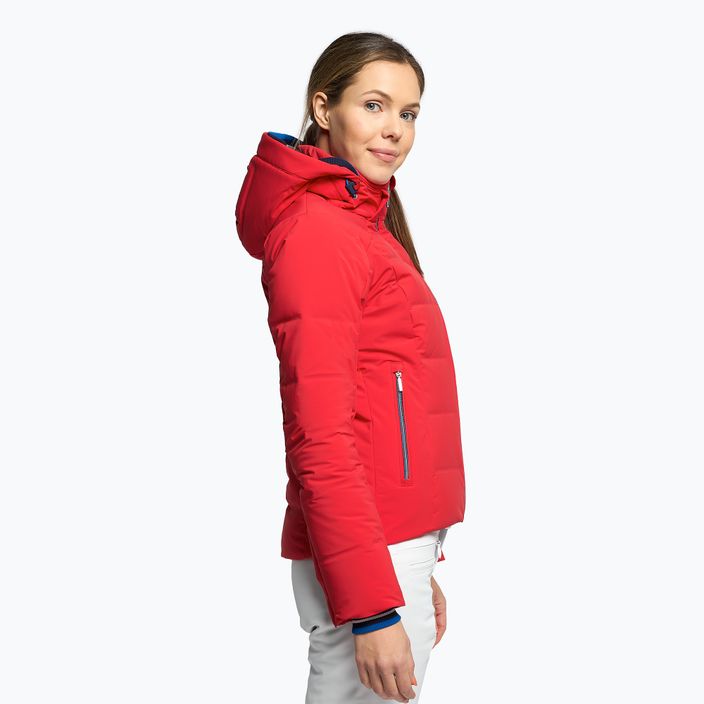 Куртка лижна жіноча Descente Jolie electric red 3