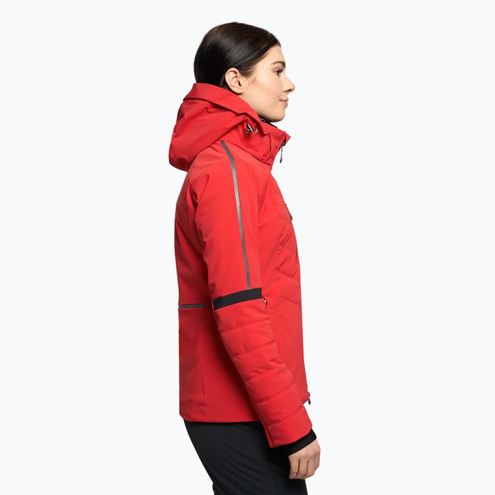 Куртка лижна жіноча Descente Brianne electric red/electric red 3