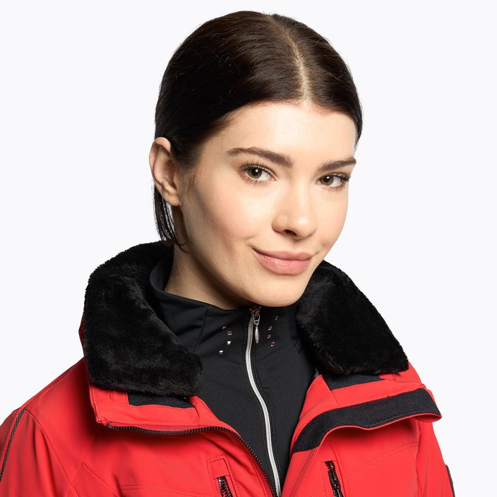 Куртка лижна жіноча Descente Brianne electric red/electric red 6
