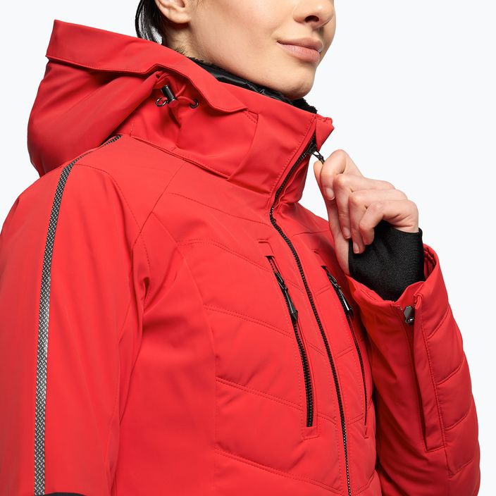 Куртка лижна жіноча Descente Brianne electric red/electric red 7