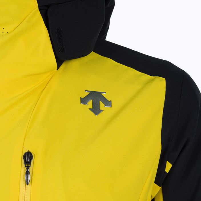 Куртка гірськолижна чоловіча Descente Chester marigold yellow 8
