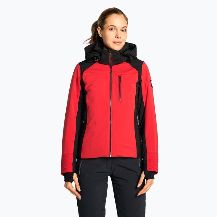 Куртка гірськолижна жіноча Descente Piper electric red