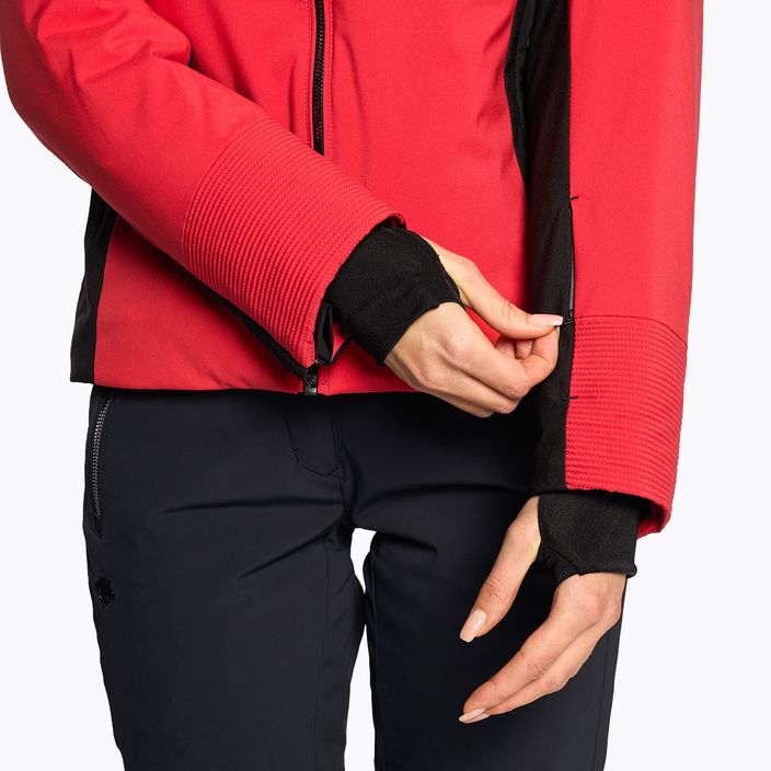 Куртка гірськолижна жіноча Descente Piper electric red 3