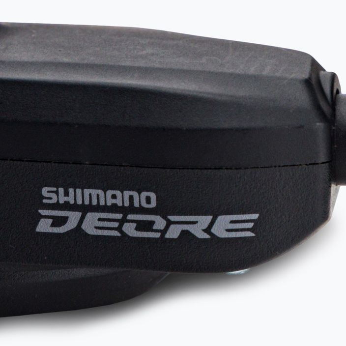 Велосипедний важіль перемикання передач лівий Shimano SL-M5100-L чорний ESLM5100LB 4
