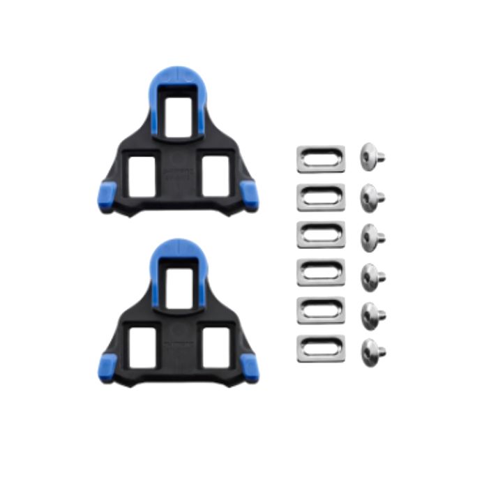 Блоки для педалей Shimano SMSH12 SPD-SL blue 2