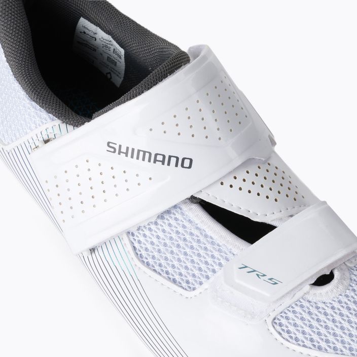 Кросівки шосові жіночі Shimano TR501 Białe ESHTR501WCW01W37000 7