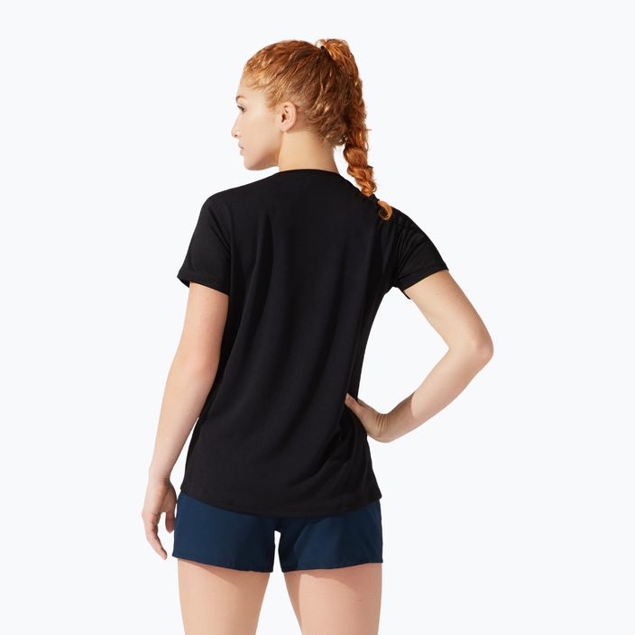 Жіноча бігова футболка ASICS Core Top performance black 3