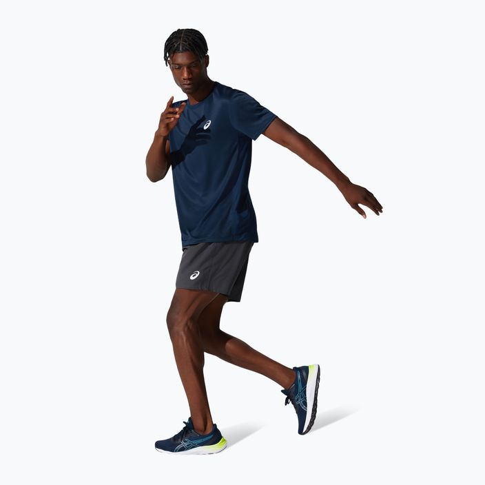 Чоловіча бігова сорочка ASICS Core Top синього кольору 2